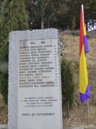 Aibar <> Oibar, Monumento a sus desaparecidos en el 36.
