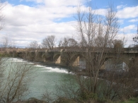 CÁSEDA / Kaseda. Puente sobre el río Aragón. 9