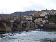CÁSEDA / KASEDA. Puente sobre el río Aragón.