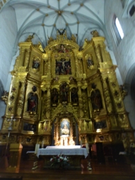 Lodosa LODOSA. Iglesia de San Miguel. Retablo mayor.
