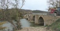 Mendigorría MENDIGORRÍA. Puente sobre el río Arga en dirección a Muruzábal de Andión.