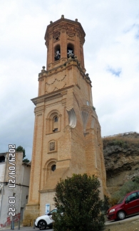 Peralta / Azkoien. Torre de San Juan Evangelista. 2