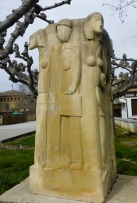 Acedo / Azedo MENDAZA. Monumento del proyecto Intercultura.