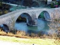 Aoiz, Agoitz. Puente de Auzola o "puente Bidelepu".