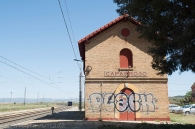 Caparroso.Tren Geltokia