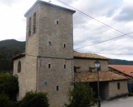 Iroz / Irotz ESTERIBAR. Iglesia de San Pedro.