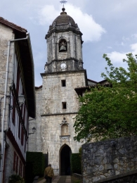 Lesaka LESAKA. Iglesia de San Mart�n de Tours.