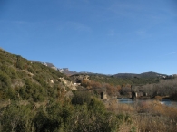 Puente Medieval de los Roncaleses, sobre el río Aragón. Yesa 4