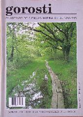 Portada revista n�14 1998/99 - Sendero en el robledal de Orgi (Ultzama)