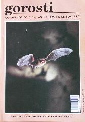 Portada revista n�17 - Murci�lago de borde aserrado (Myotis natteri)