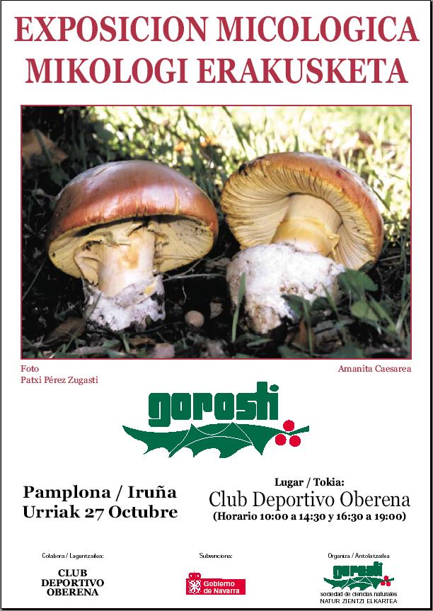 Exposici�n micol�gica - Mikologi erakusketa